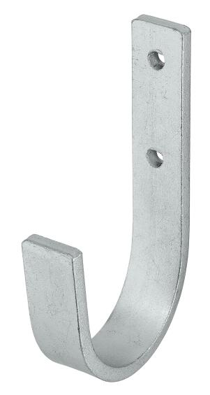 Zinc-plated Medium Cup hook (L)80mm, Pack of 10