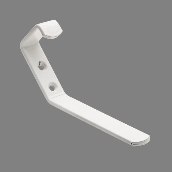 Wardrobe Hook White 36.5x116x17mm