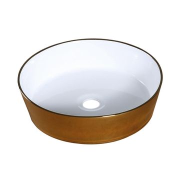 Arras freestanding basin ceramic w38.5cmxd38.5cmxh10.5cm
