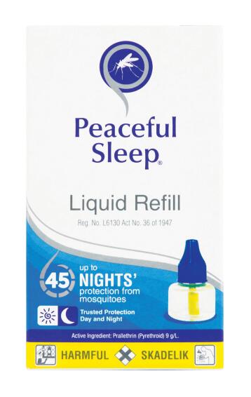 Mosquito repellent PEACEFUL SLEEP liquid refills 35ml