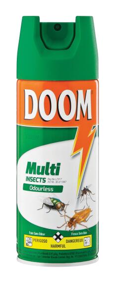 Doom Multi-Insect Repellent Odourless Spray 300ml