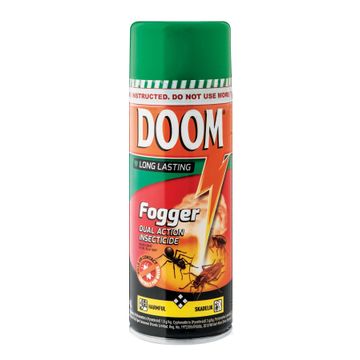 Insect killer doom dual action fogger new 350ml