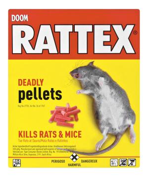 Insect killer DOOM rattex deadly pellets 100g