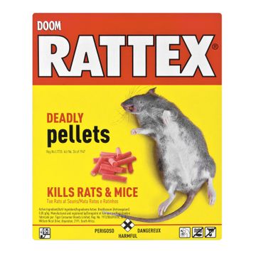 Insect killer DOOM rattex deadly pellets 100g
