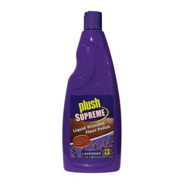 Liquid wooden floor polish PLUSH SUPREME lavender 750ml