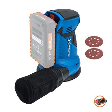 DEXTER Orbital Sander Cordless 20V (Battery not included)