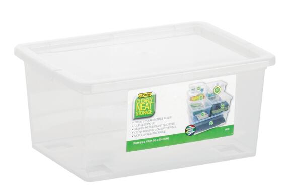 Storage Box 5Lt Clearly Neat
