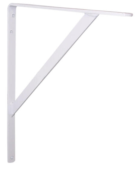 Heavy Duty Stayed Bracket White 300X350mm