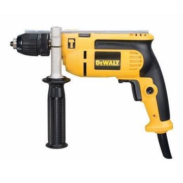 Corded percussion drill DEWALT keyless chuck 750W