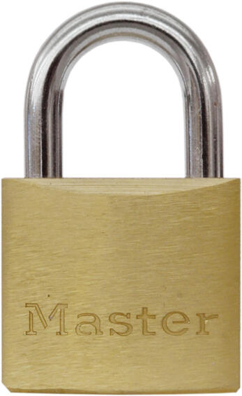 Padlock economy brass 30mm master lock