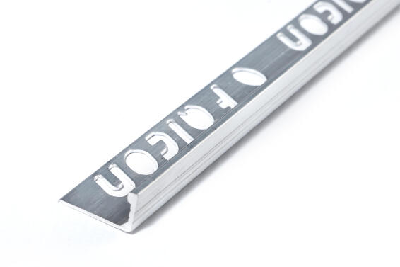 Tiling Aluminium Straight Edge Trim 10mm (2.5m)