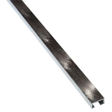 Listello Aluminium Brushed Bronze 8mm (2.5m)