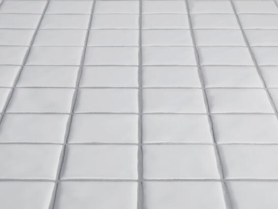 Mosaic Ceramic Matt White 300x300mm