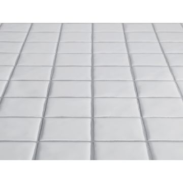 Mosaic Ceramic Matt White 300x300mm