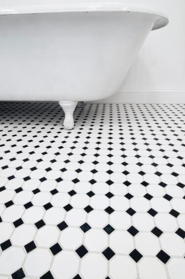 Mosaic Ceramic Victorian Hexagon 300X300MM