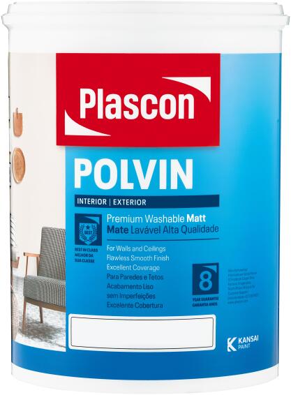 Plascon Polvin Universal Paint Broken White 5L