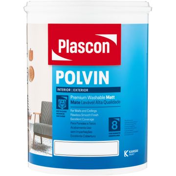 Plascon Polvin Universal Paint Broken White 5L