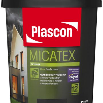 Plascon Micatex Matt Textured Exterior Paint Riverbed 20L