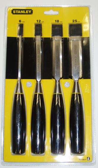 Wood chisel 4pc set 6121825- 2