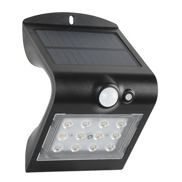 SOLAR BEACON 35LM FLAME+WH USB PLASTIC BLK 81,5CM IP44 INSPIRE NANUTA