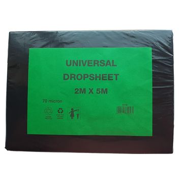 K&K Drop Sheet Plastic 70 Micron 2m x 5m