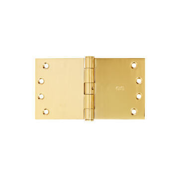 Projection/parliament hinge 100x178x3mm brass pvd mackie