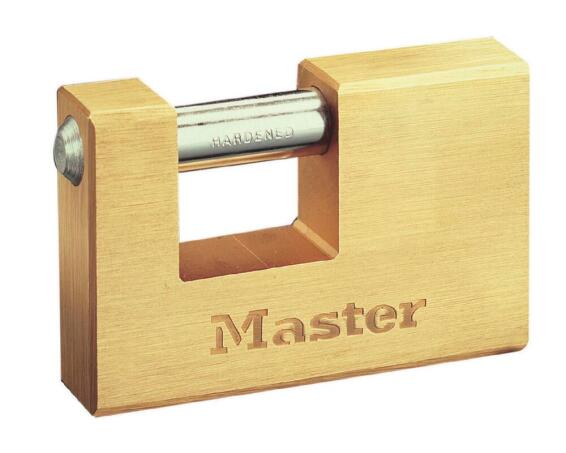 Padlock insurance brass 76mm master lock
