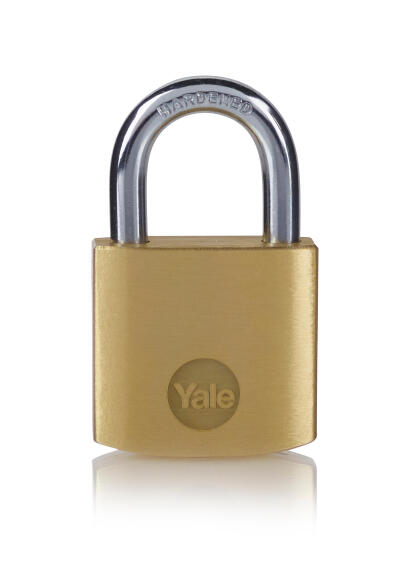 Padlock brass 30mm yale