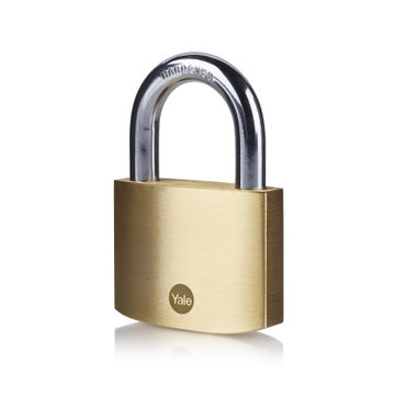 Padlock brass 60mm yale