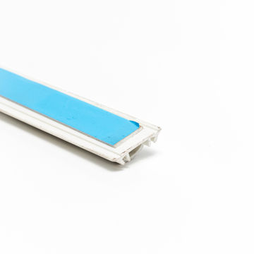 TRUNKING HALF MOON 25X8MM WHITE PVC