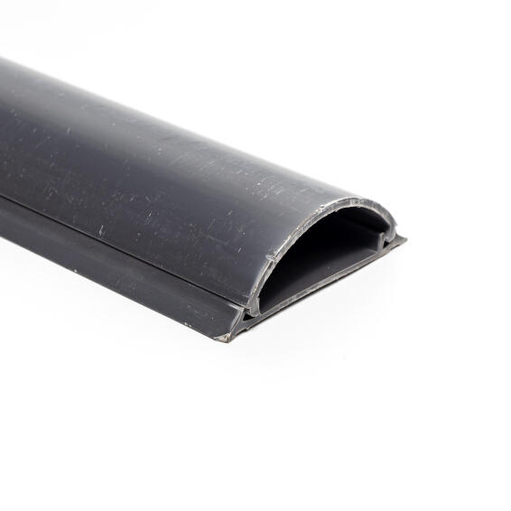 TRUNKING HALF MOON 70X20MM GREY PVC