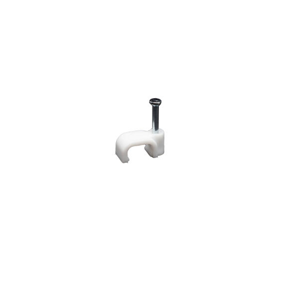 CABLE CLIP 10.5MM FLAT 50 PACK