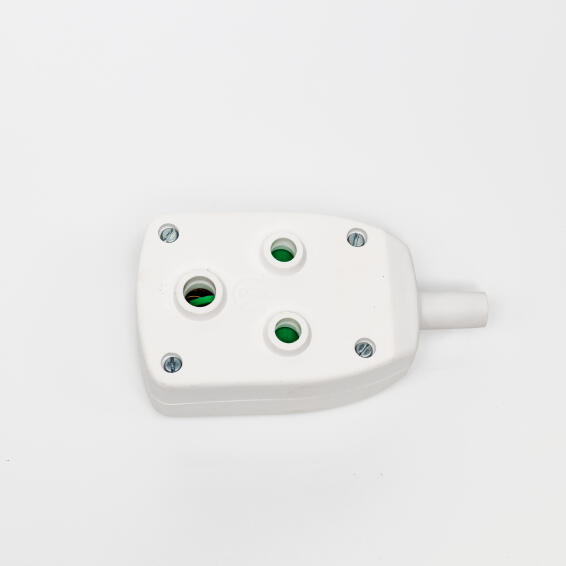 JANUS COUPLER DOUBLE PVC WHI