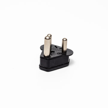 PLUG TOP PVC 16AMP BLACK