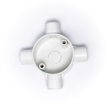 4 WAY BOX PVC 20MM