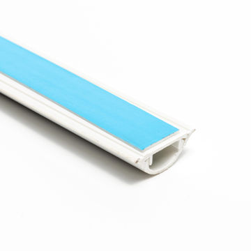 TRUNKING HALF MOON 35X10MM WHITE PVC