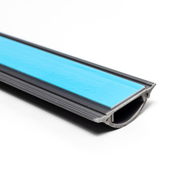 TRUNKING HALF MOON 50X15MM GREY PVC