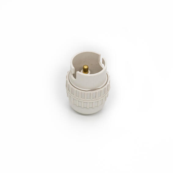 LAMPHOLDER NYLON10MM WHITE BC 5m