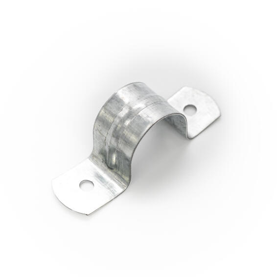 SADDLES GALVANISED STEEL 25MM 10 PACK