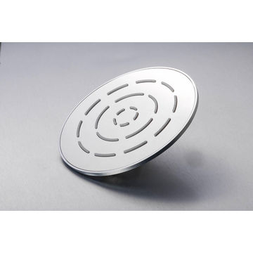 Gio Round Stainless Steel Slim Shower Head 8 Inch 