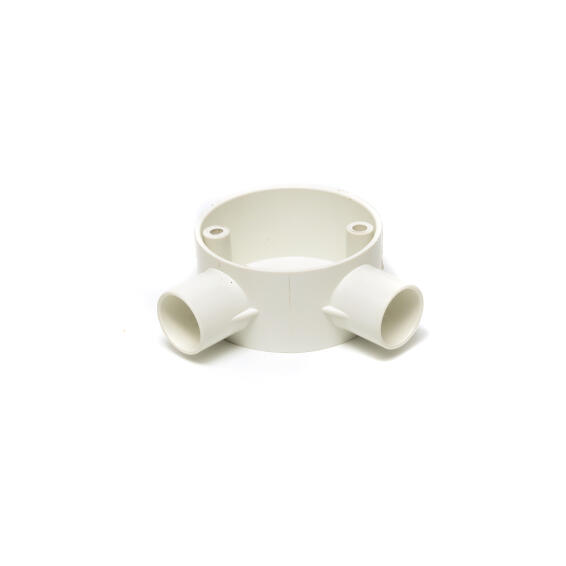 ANGLE BOX 2 WAY PVC 20MM