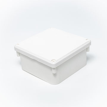 WEATHERPROOF BOX PVC 100X100X45MM