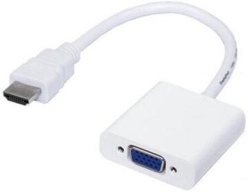 HDMI cable to VGA white 1 meter
