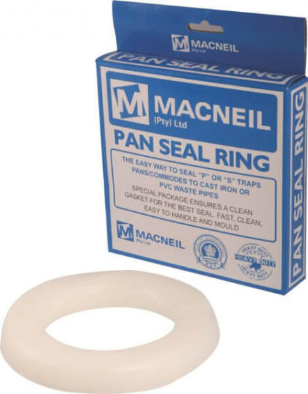 SEAL PAN WAX RING WHITE