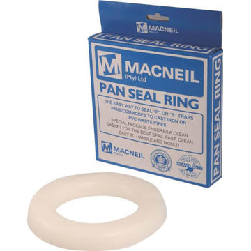 SEAL PAN WAX RING WHITE