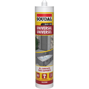 Universal silicone SOUDAL black 270ml
