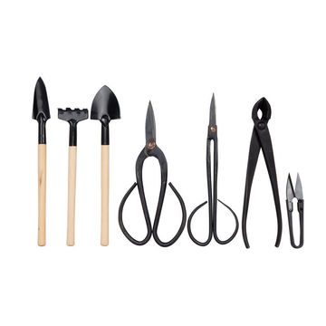 Bonsai, Bonsai Tool Set in Pouch, TOPLINE, 7 Piece
