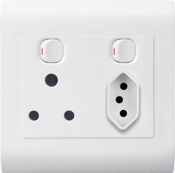 Socket LESCO 1x3 & 1x2 pin 4x4 white