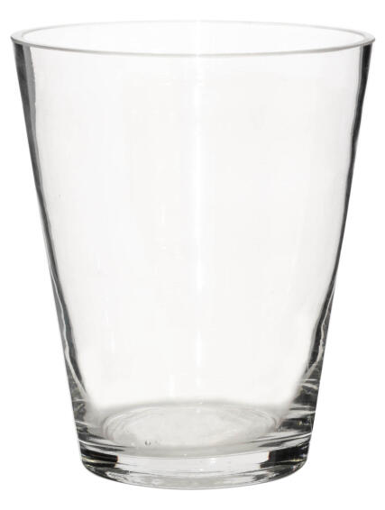 VASE CONE 17X13.5CM