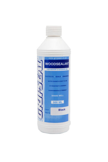 Wood sealant GRIPSEAL black 500ml